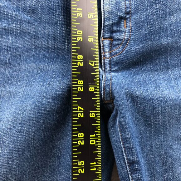 Madewell Womens Jeans Size 24 9" Mid-Rise Skinny Leg Ankle Blue Denim Casual - Picture 7 of 16